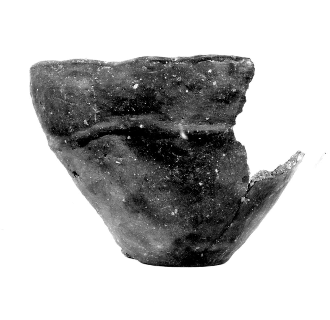 scodellone troncoconico cordonato - ambito berico-euganeo (secc. XIII/ XII a.C)