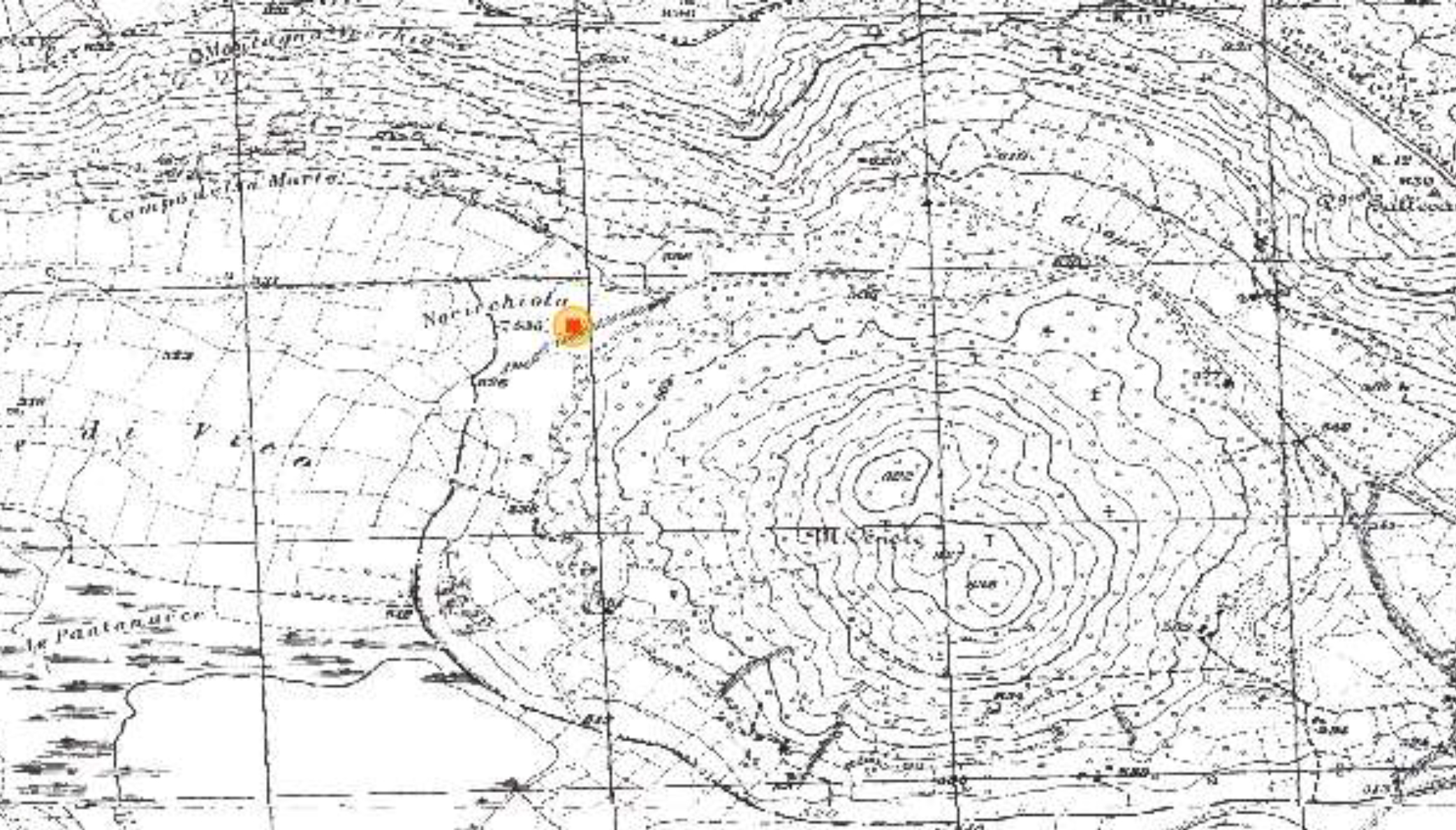 NOCICCHIOLA (insediamento) - Caprarola (VT)  (Età del bronzo)