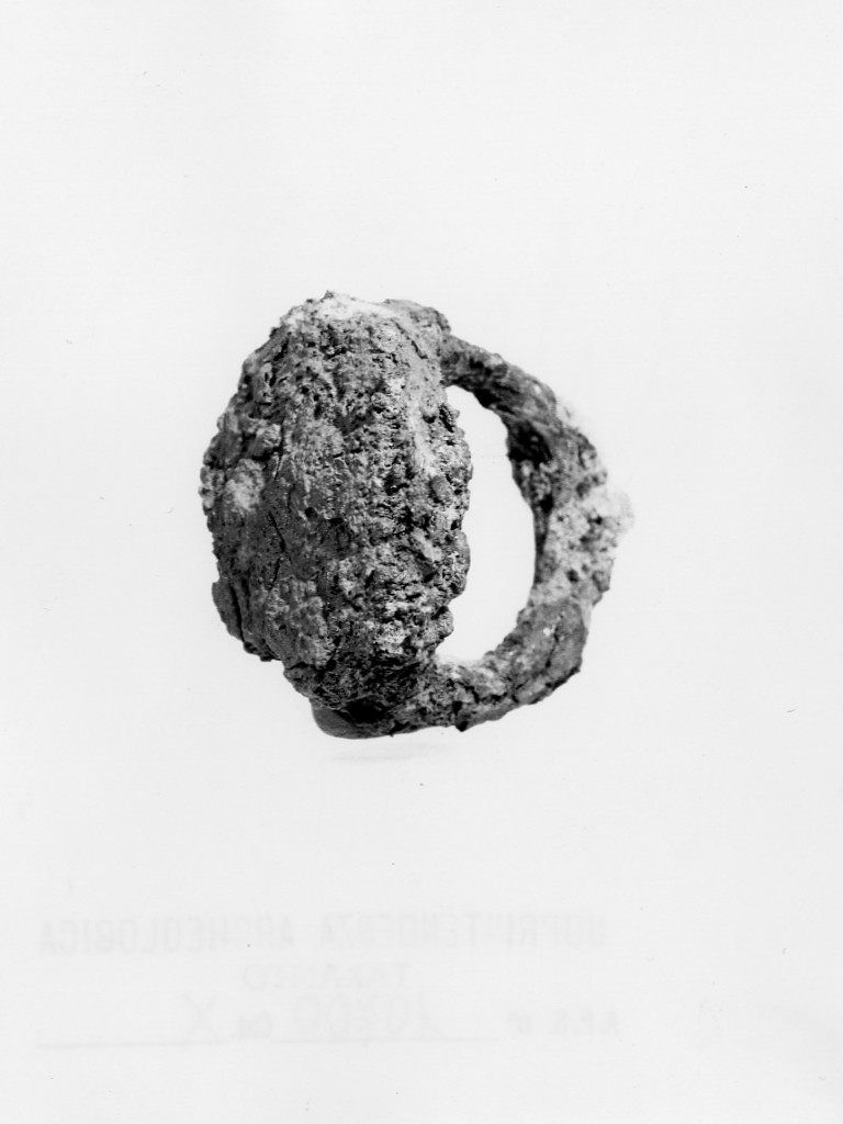 anello digitale (fine sec. IV a.C)