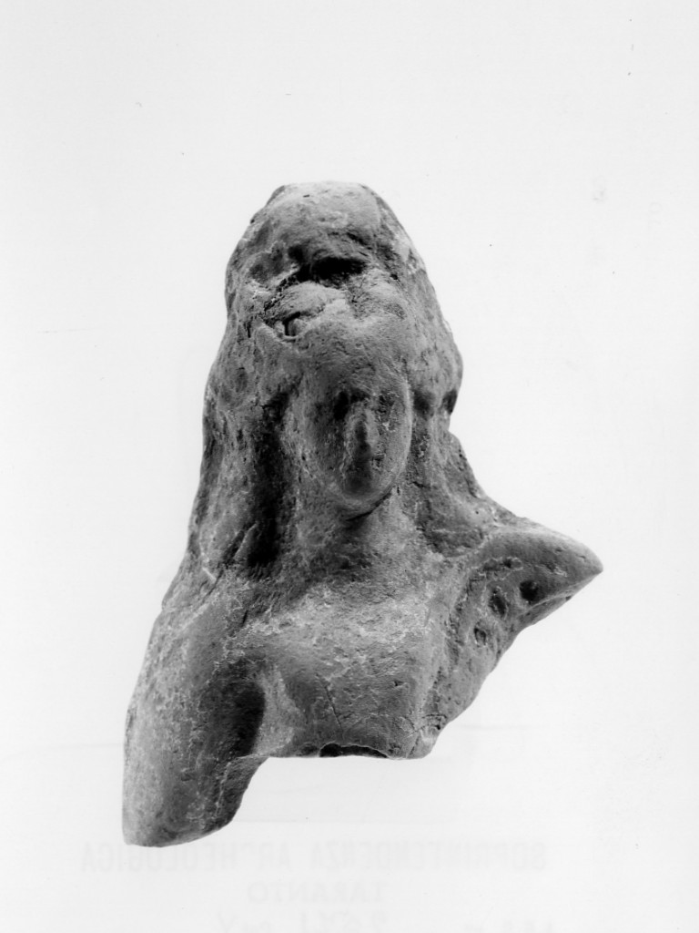 Apollo-Hyakinthos (terracotta figurata) - fabbrica tarantina (secc. IV a.C.-III a.C)