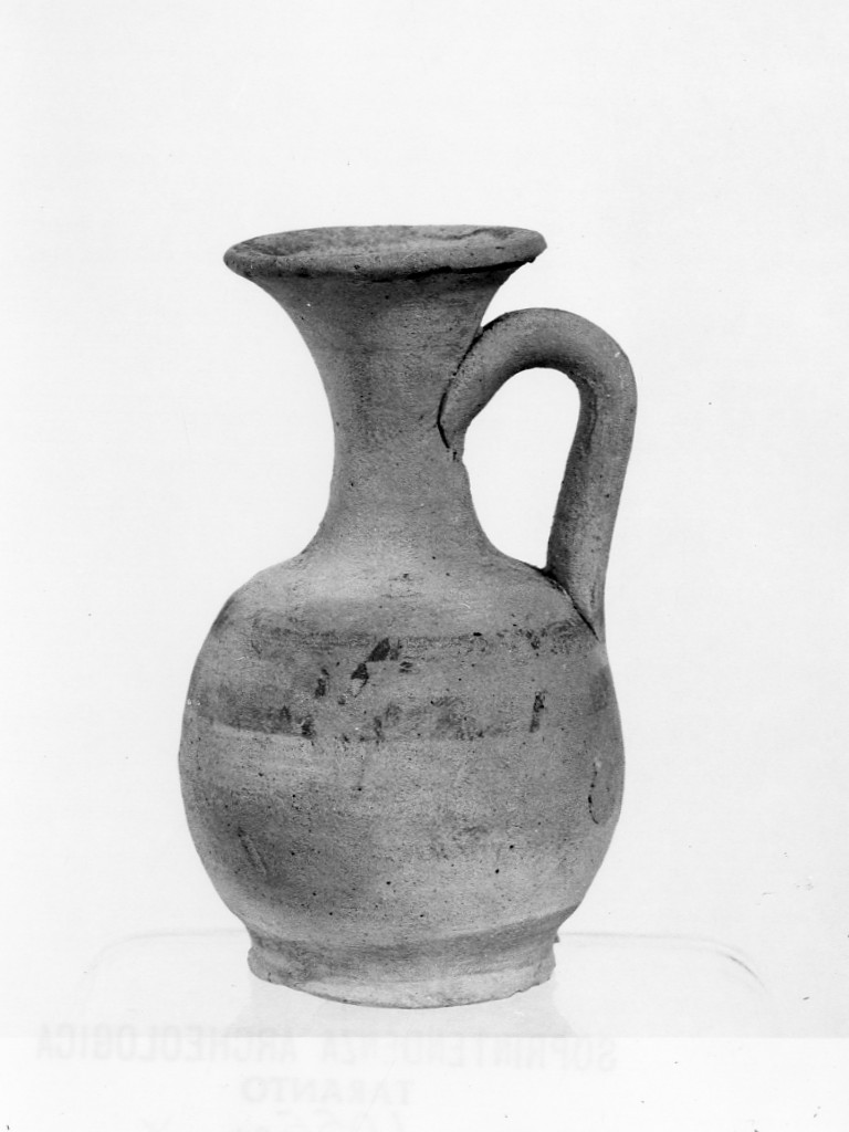 lekythos aryballica - fabbrica locale (fine sec. IV a.C)