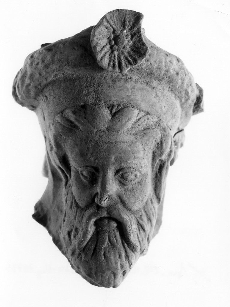 Dyonisos-Hades (terracotta figurata) - fabbrica tarantina (metà sec. IV a.C)