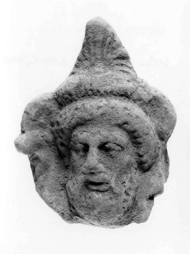 Dyonisos-Hades (terracotta figurata) - fabbrica tarantina (metà sec. IV a.C)