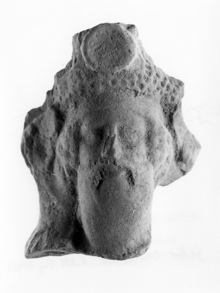 Dyonisos-Hades (terracotta figurata) - fabbrica tarantina (inizio sec. IV a.C)