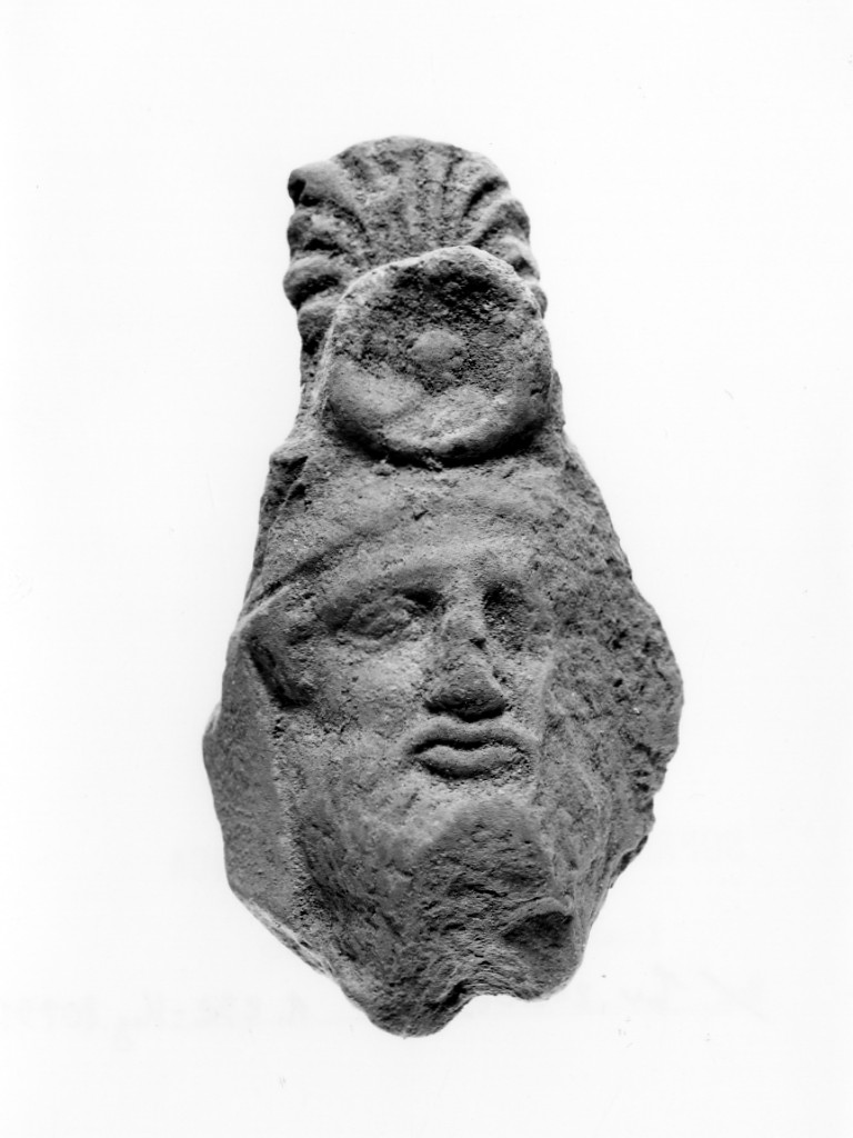 Dyonisos-Hades (terracotta figurata) - fabbrica tarantina (inizio sec. IV a.C)