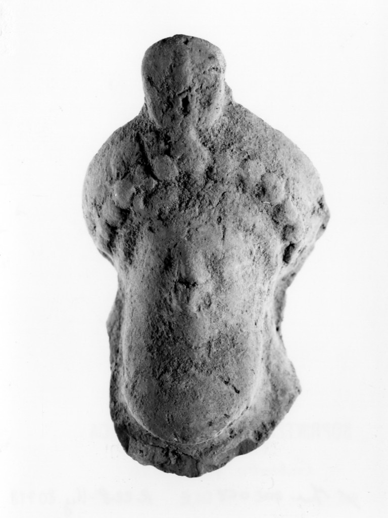 Dyonisos-Hades (terracotta figurata) - fabbrica tarantina (inizio sec. V a.C)