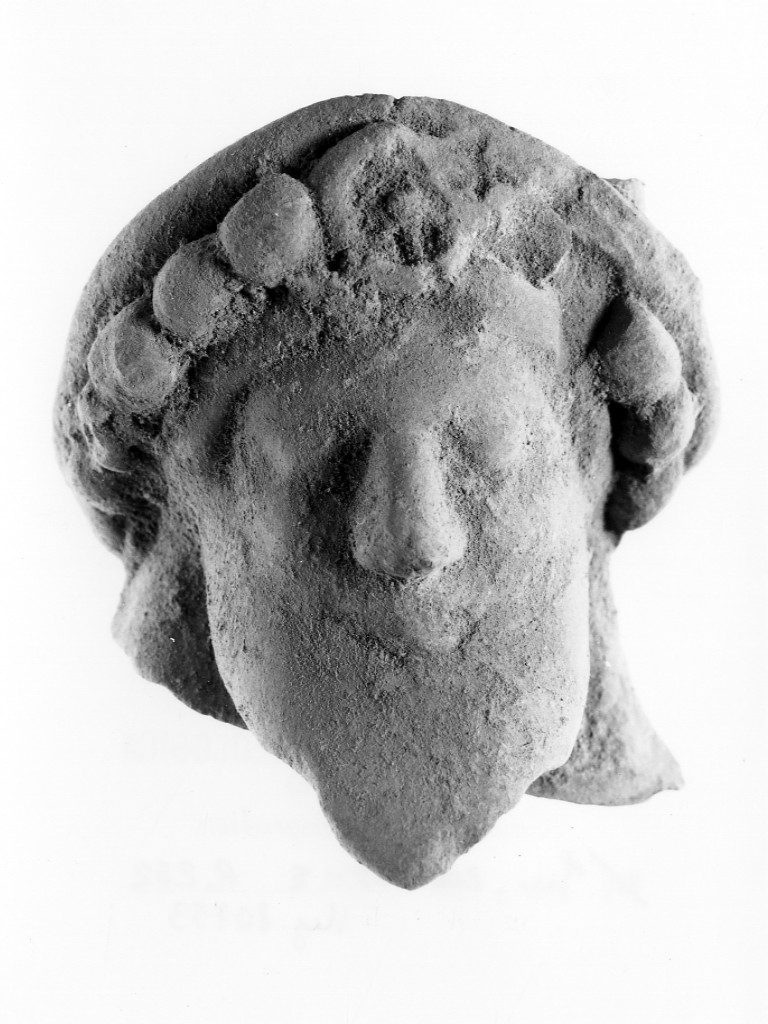 Dyonisos-Hades (terracotta figurata) - fabbrica tarantina (sec. VI a.C)