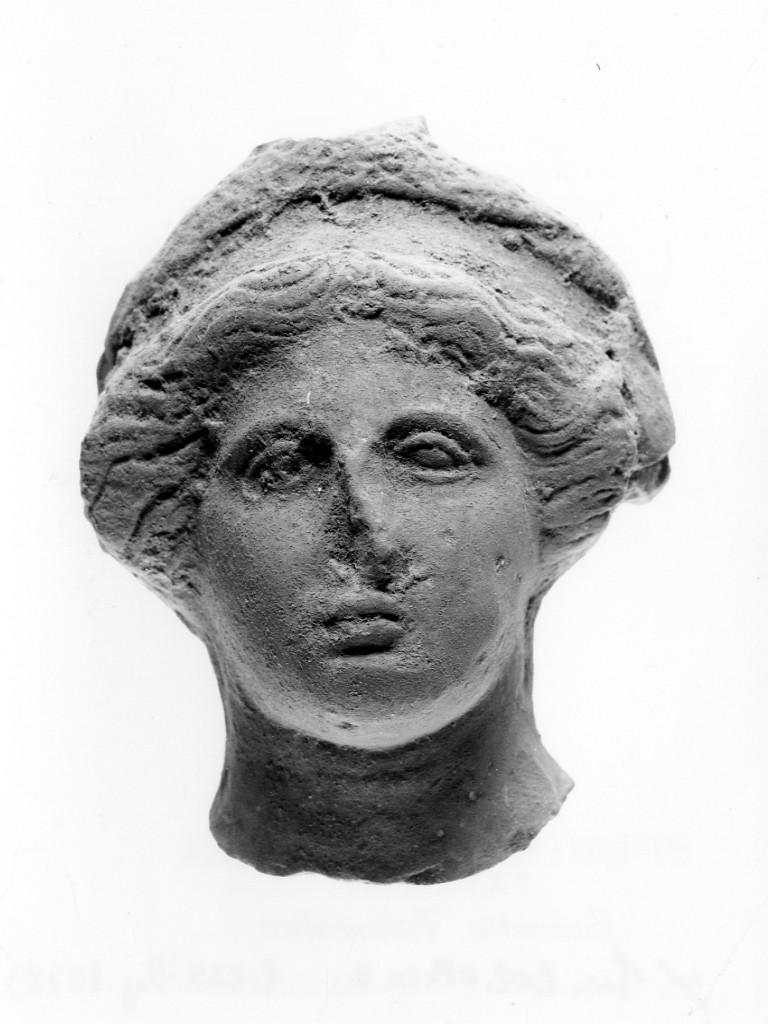 Dyonisos-Hades (terracotta figurata) - fabbrica tarantina (sec. IV a.C)