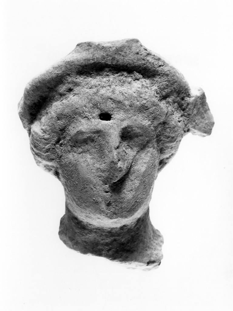 Dyonisos-Hades (terracotta figurata) - fabbrica tarantina (fine/ inizio secc. V a.C.-IV a.C)