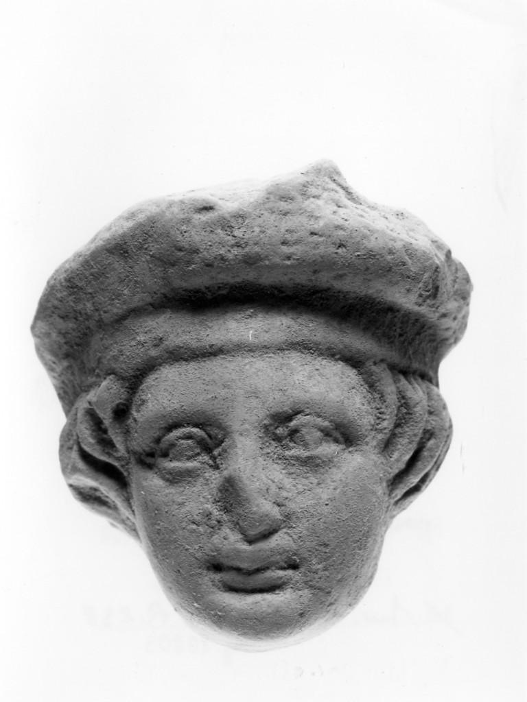 Dyonisos-Hades (terracotta figurata) - fabbrica tarantina (inizio sec. IV a.C)