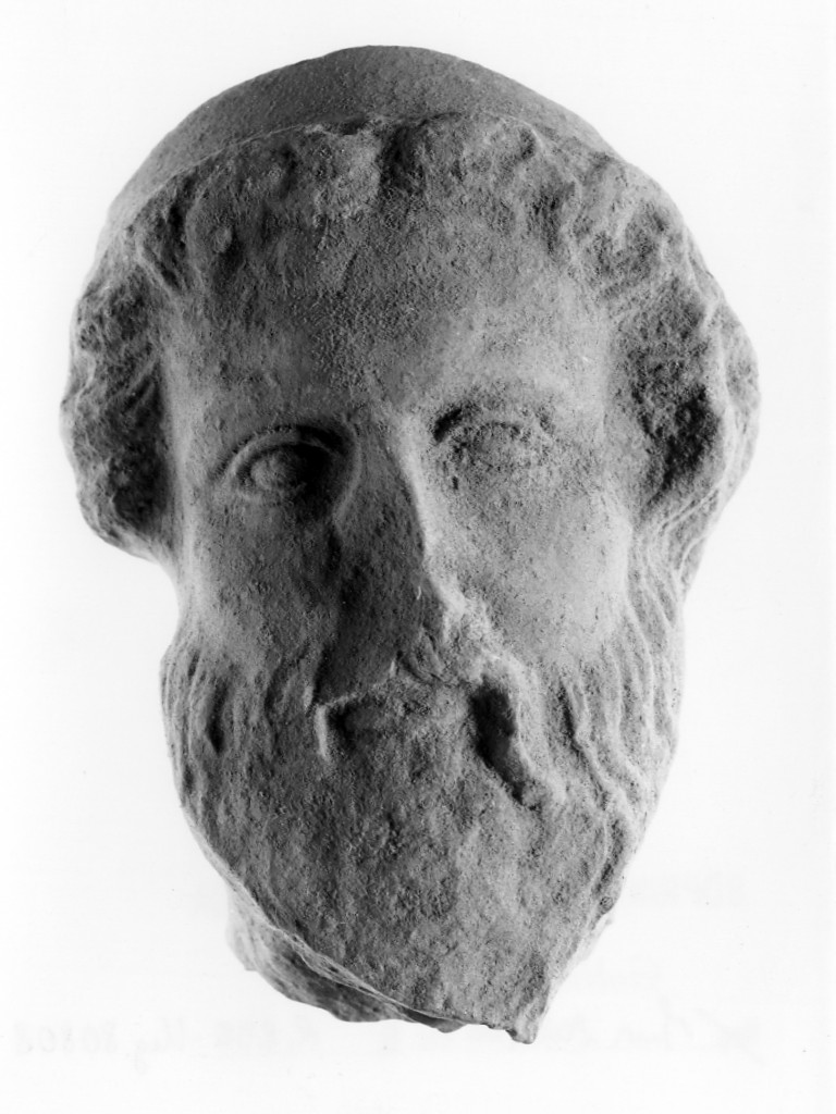 Dyonisos-Hades (terracotta figurata) - fabbrica tarantina (secc. V a.C.-IV a.C)