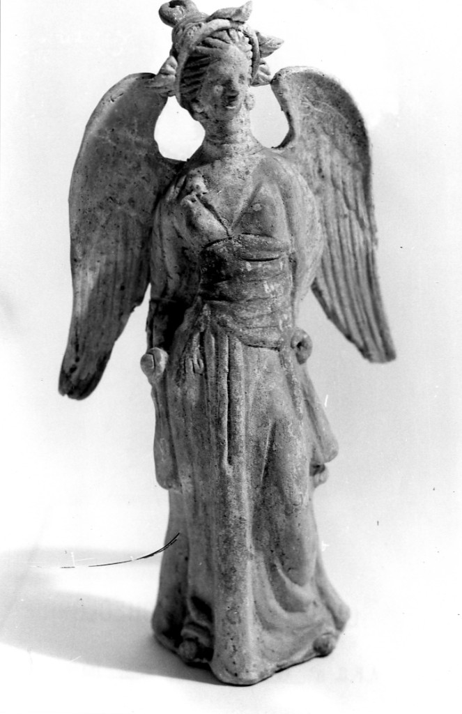 statuetta femminile - fabbrica italiota (secc. IV - III a.C)