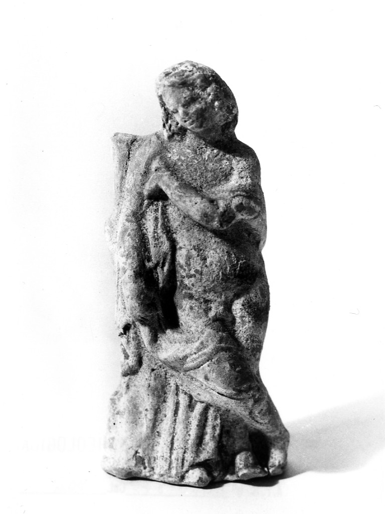 statuetta maschile - fabbrica italiota (secc. IV - III a.C)