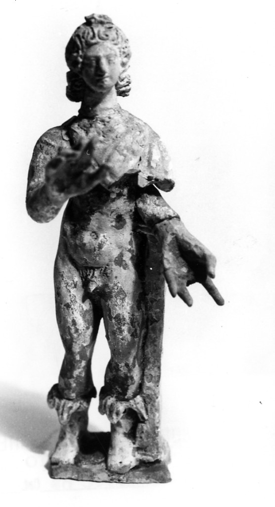 statuetta maschile - fabbrica italiota (secc. IV - III a.C)