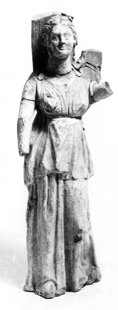 statuetta femminile - fabbrica italiota (secc. IV - III a.C)