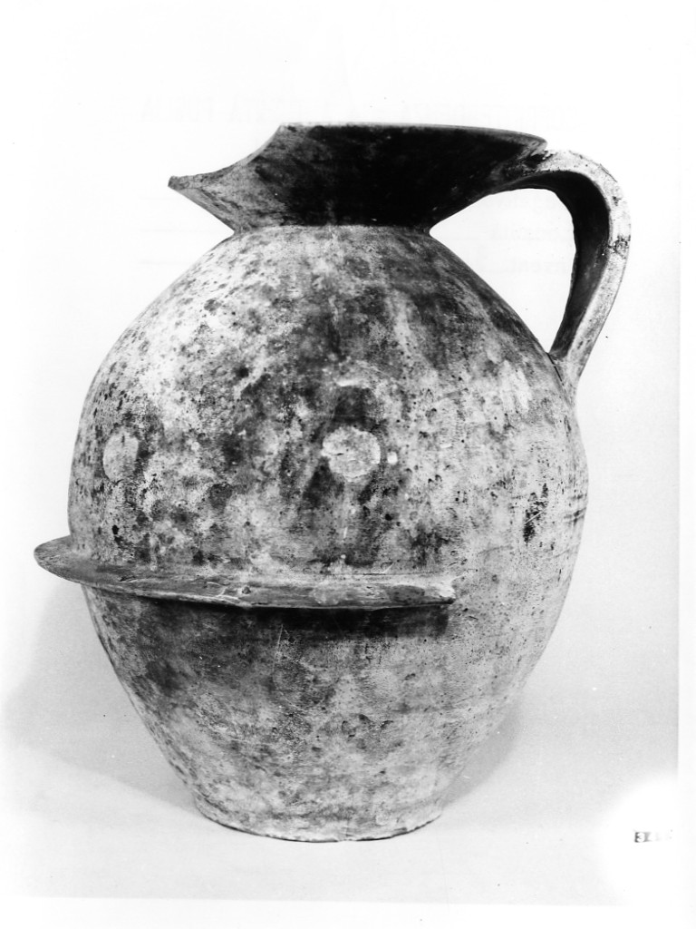 vaso monoansato - fabbrica locale (secc. IV - III a.C)