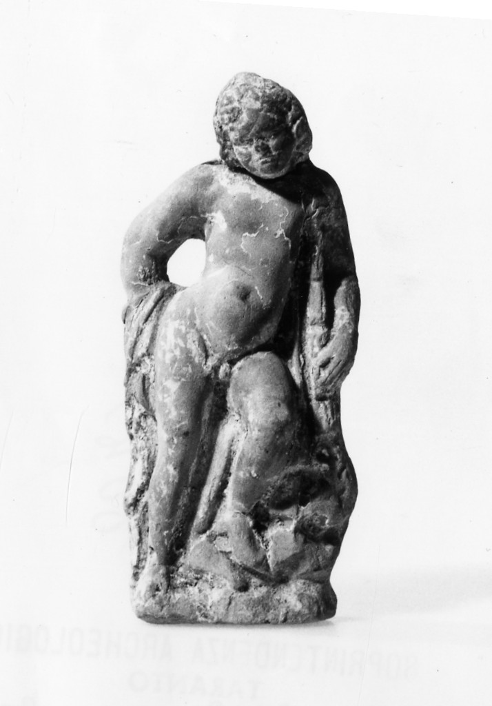 statuetta maschile - fabbrica italiota (secc. IV-III a.C)