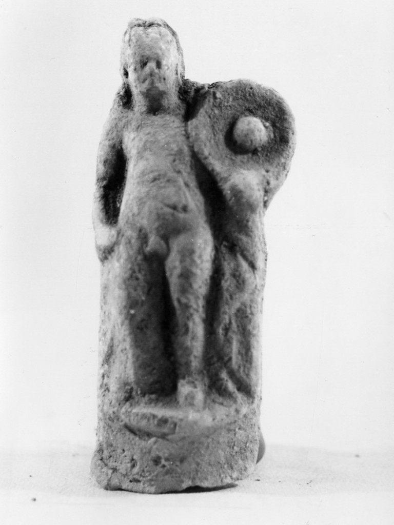 statuetta maschile - fabbrica italiota (sec. III a.C)
