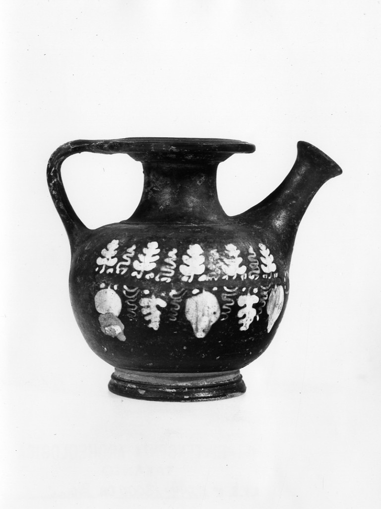 orciolo - ceramica tipo Gnathia (metà sec. III a.C)