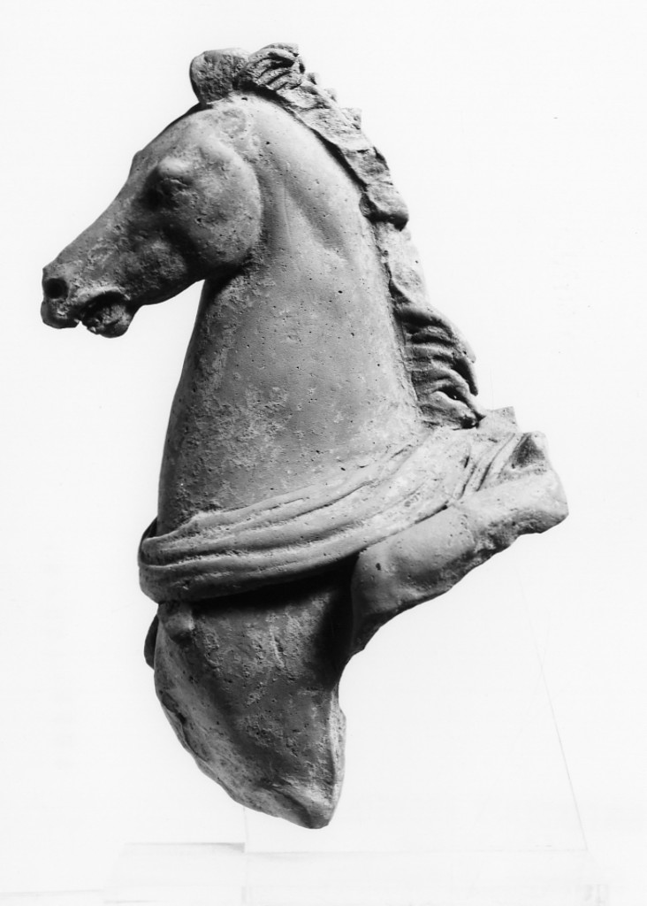 statuetta maschile - officina tarantina (sec. IV a.C)