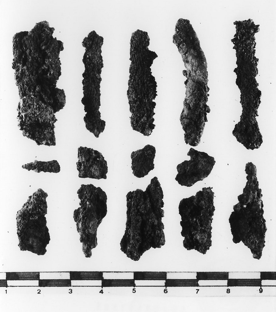 fibula /frammento - produzione indigena (sec. VI a.C)