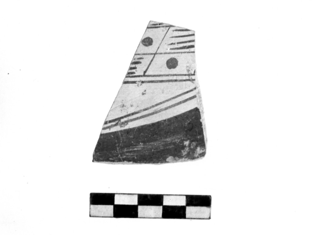 vaso/ frammento - Cultura Daunia, fase seconda (secc. VI-V a.C)