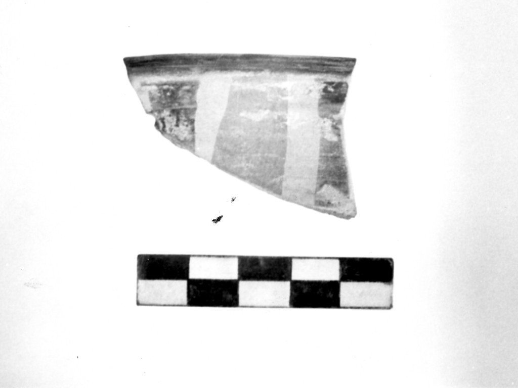 coppa/ frammento - Cultura Daunia, fase seconda (secc. VI-V a.C)