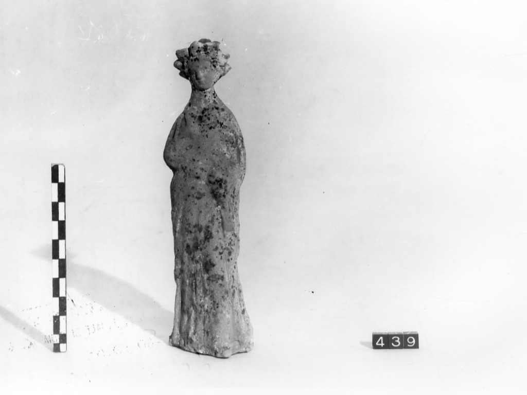 statuetta femminile - fabbrica indigena (sec. III a.C)