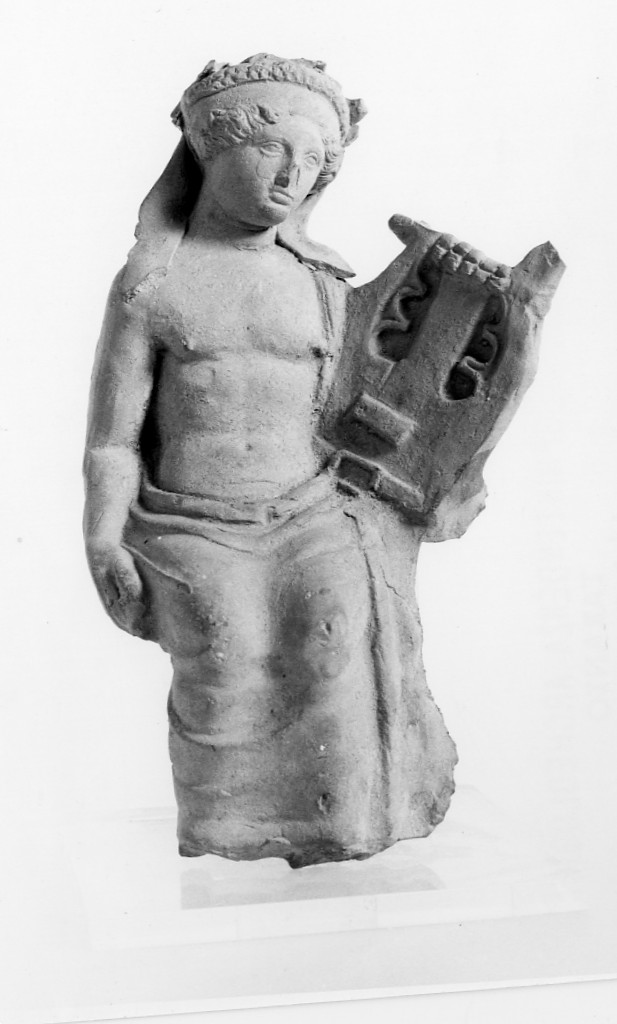Apollo (?) (statuetta) - fabbrica italiota (fine/ inizio sec. IV a.C)