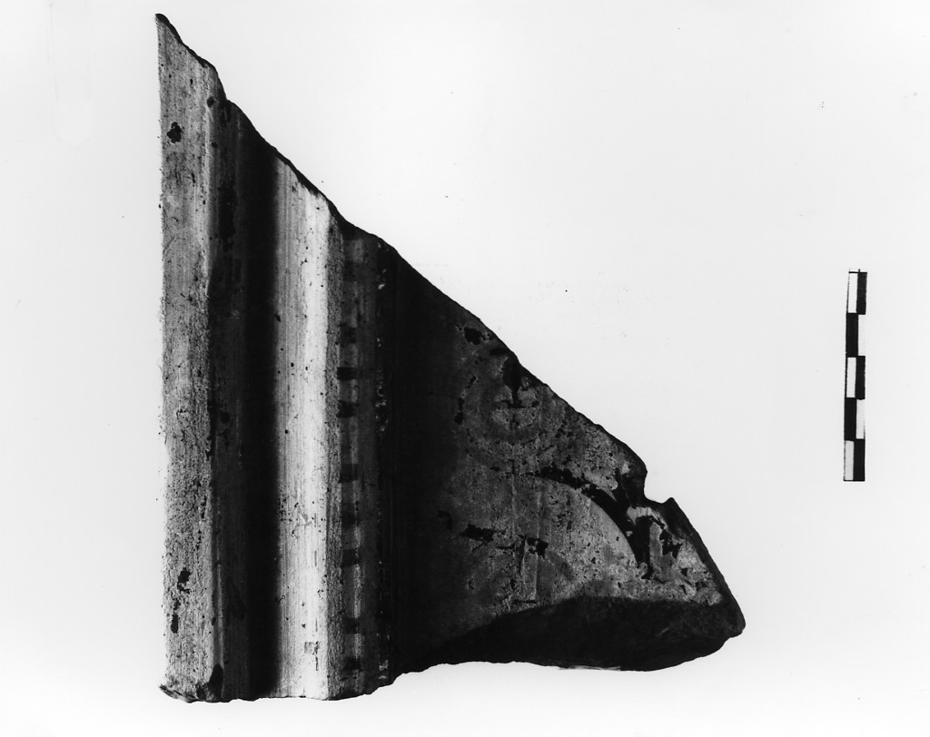cassetta/ frammento - fabbrica coloniale (fine/ inizio secc. VI - V a.C)