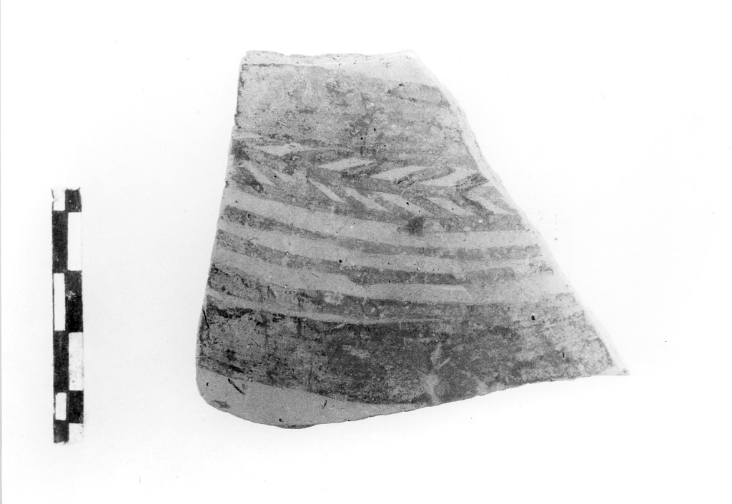 olla/ frammento - fabbrica iapigia (fine/ metà secc. IX - VII a.C)
