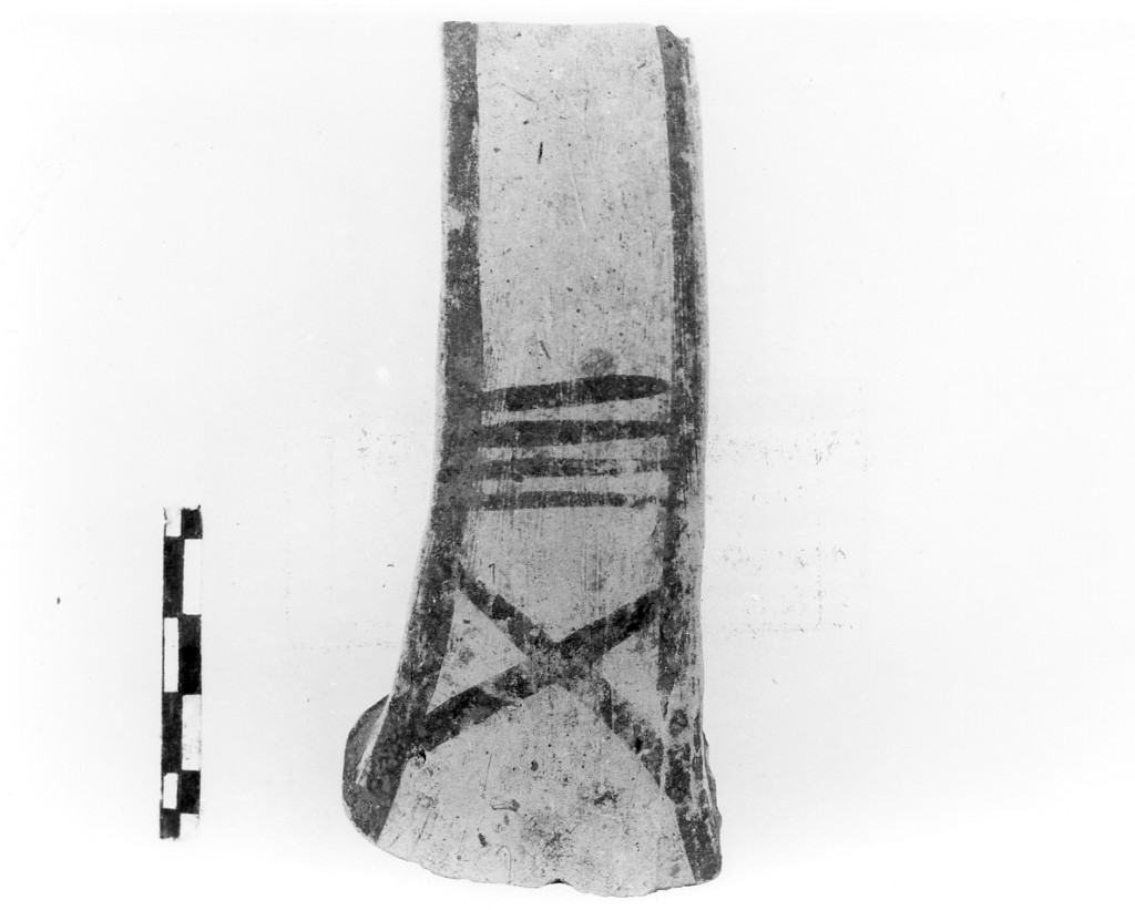 recipiente/ ansa - fabbrica iapigia (fine/ metà secc. IX - VII a.C)