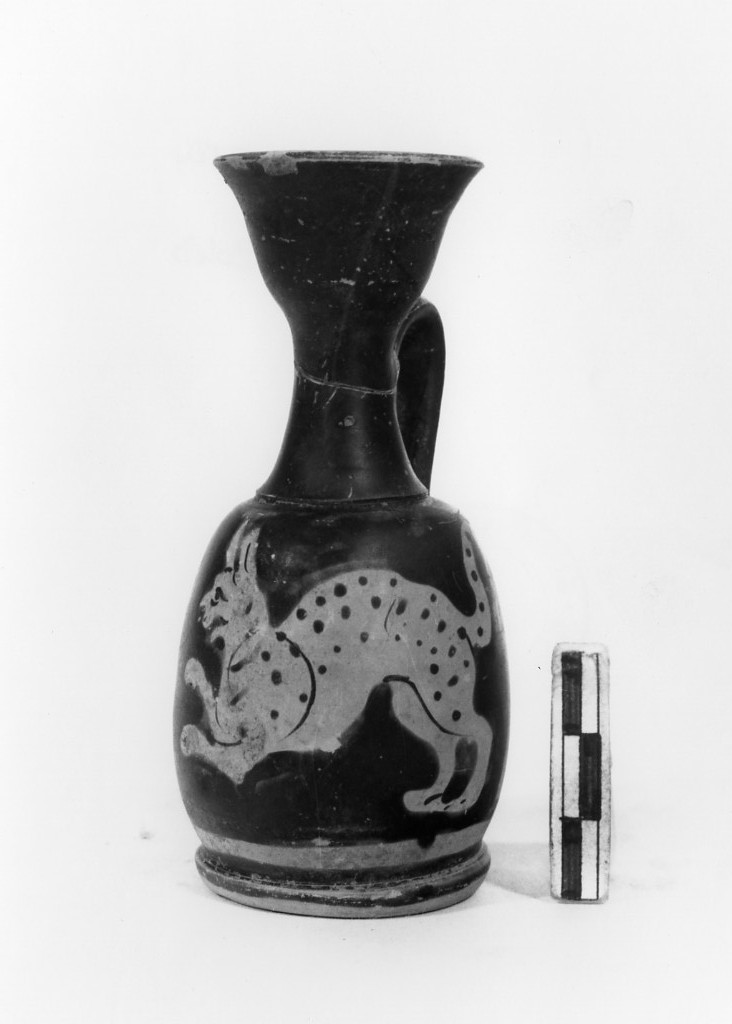 lekythos miniaturistica - produzione coloniale (seconda metà sec. IV a.C)