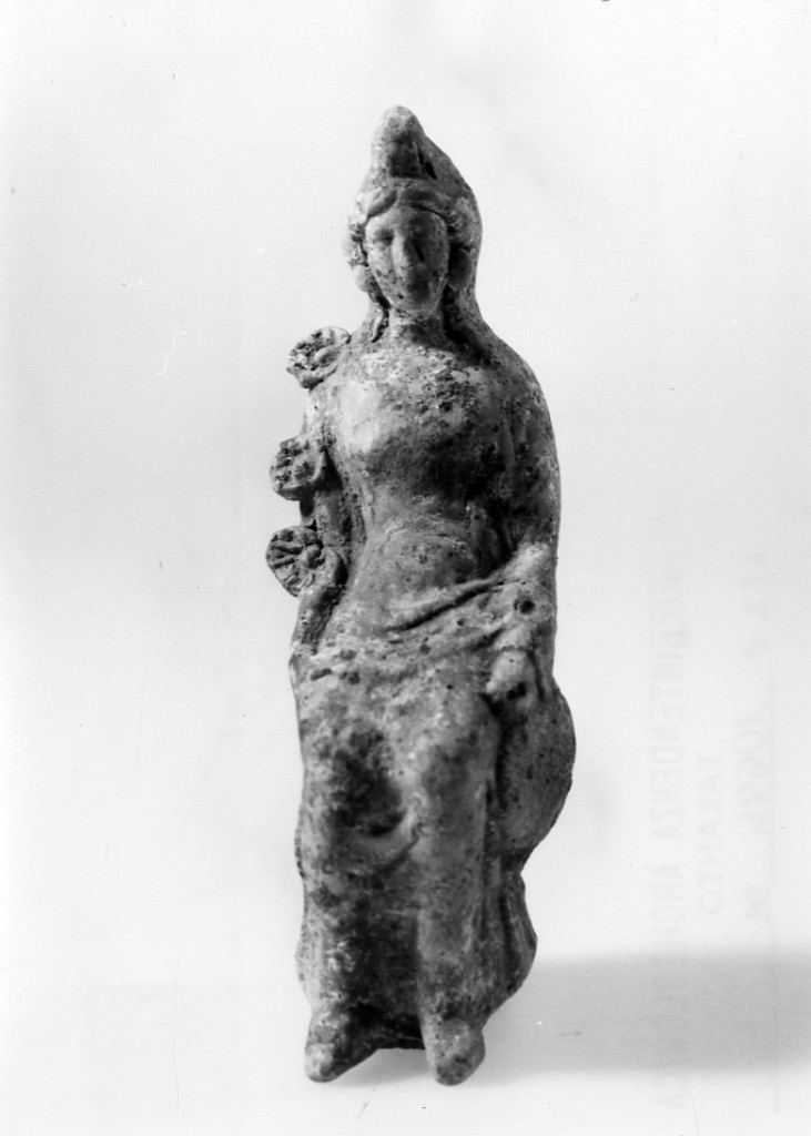 statuetta femminile - fabbrica italiota (sec. IV a.C)