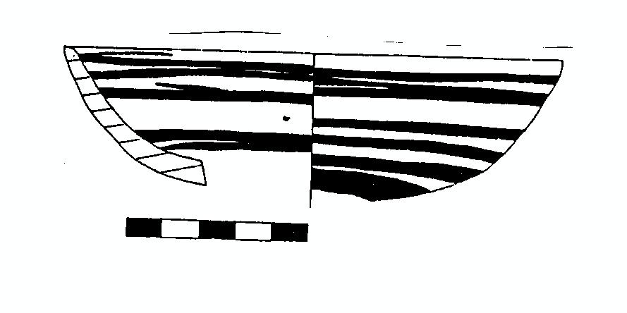 ciotola - fabbrica locale (secc. XIV/ XIV d.C)
