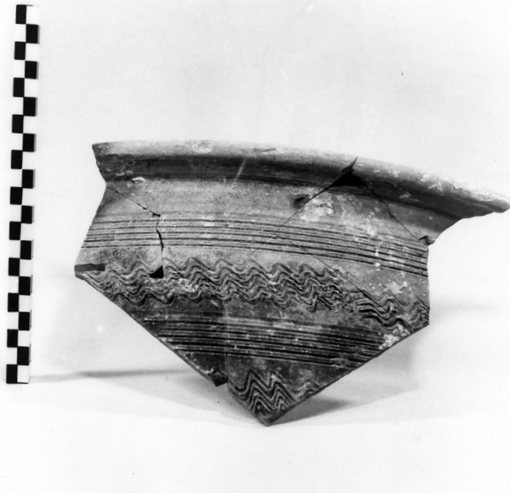 vaso - produzione locale (secc. XIII/ XV d.C)