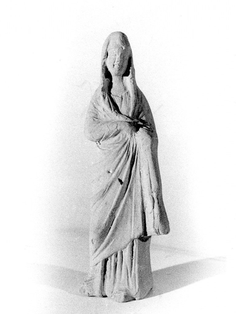 statuetta femminile - fabbrica locale (sec. III a.C)