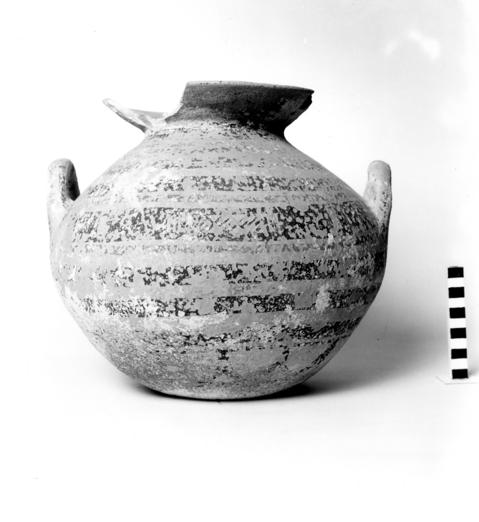 olla - fabbrica daunia; Daunio III (prima metà sec. IV a.C)