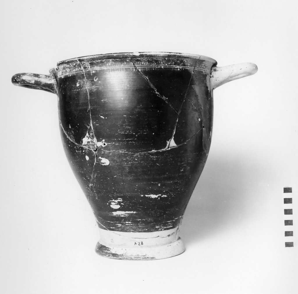 oinochoe a bocca trilobata - fabbrica daunia; Daunio III (sec. IV a.C)