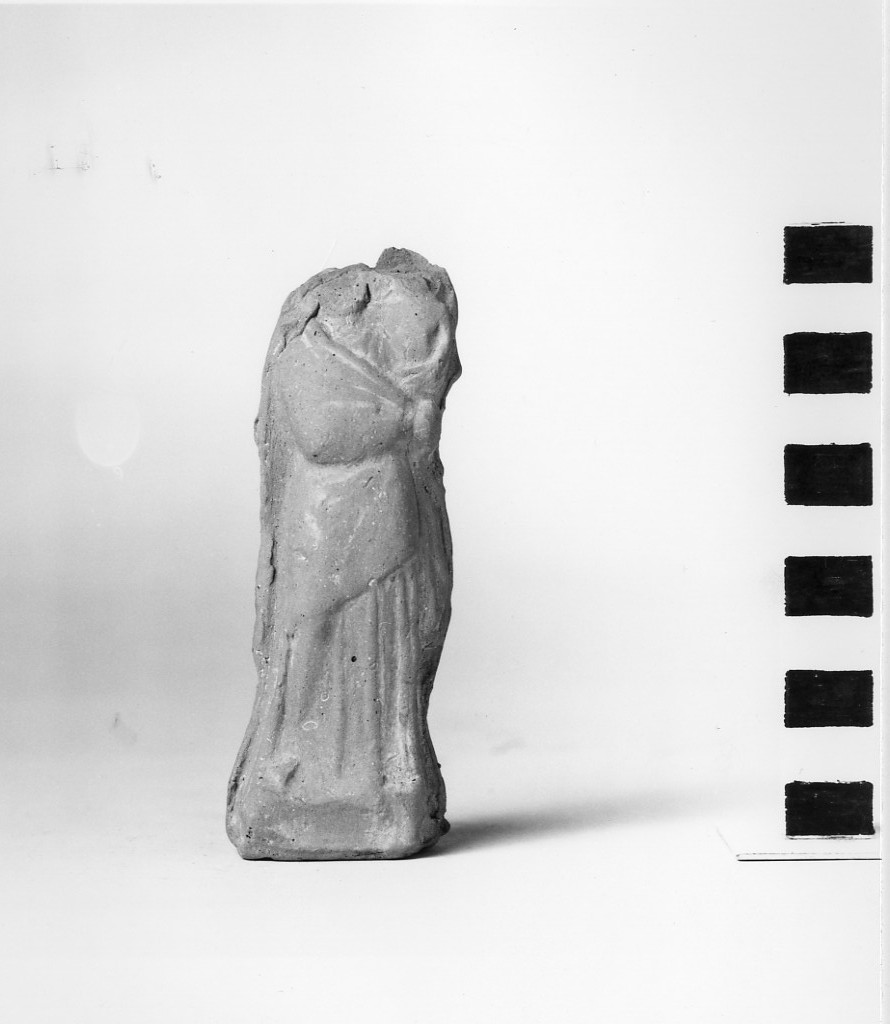statuetta femminile - fabbrica italiota (fine/ fine secc. IV - II a.C)