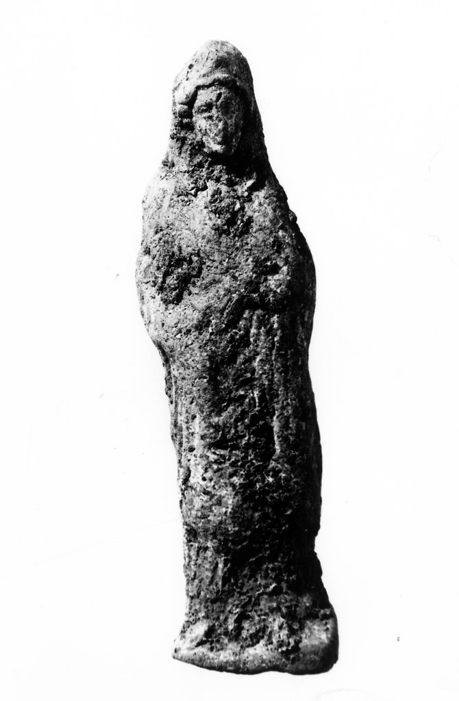 statuetta femminile - produzione tarantina (sec. III a.C)