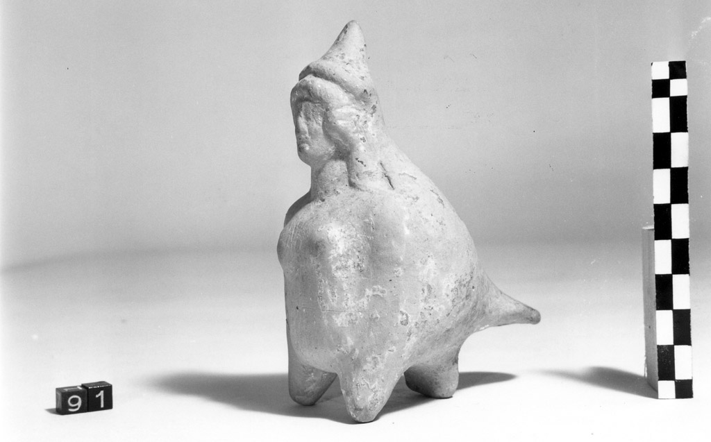 Sirena (statuetta) - produzione apula (fine sec. VI a. C)