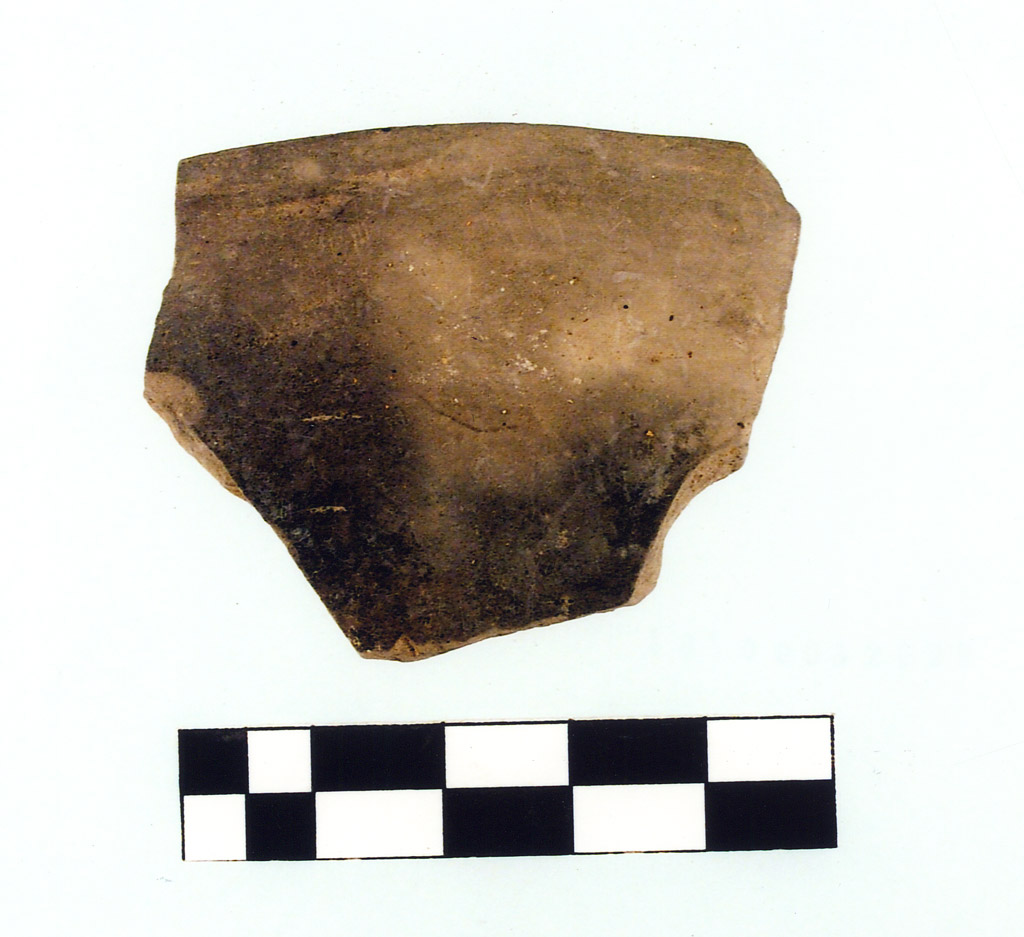 tazza/ frammento - Fasce Rosse (IV millennio neolitico medio)