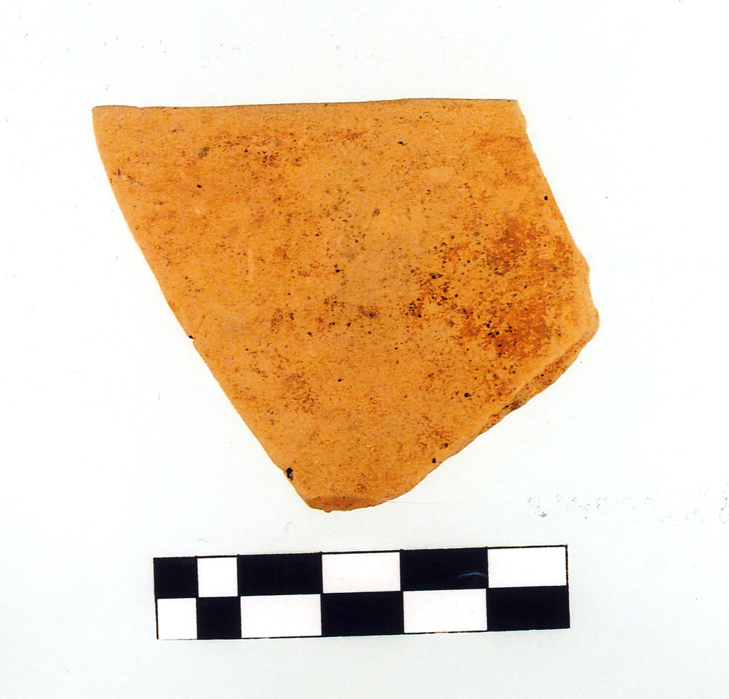 tazza/ frammento - Fasce Rosse (IV millennio neolitico)
