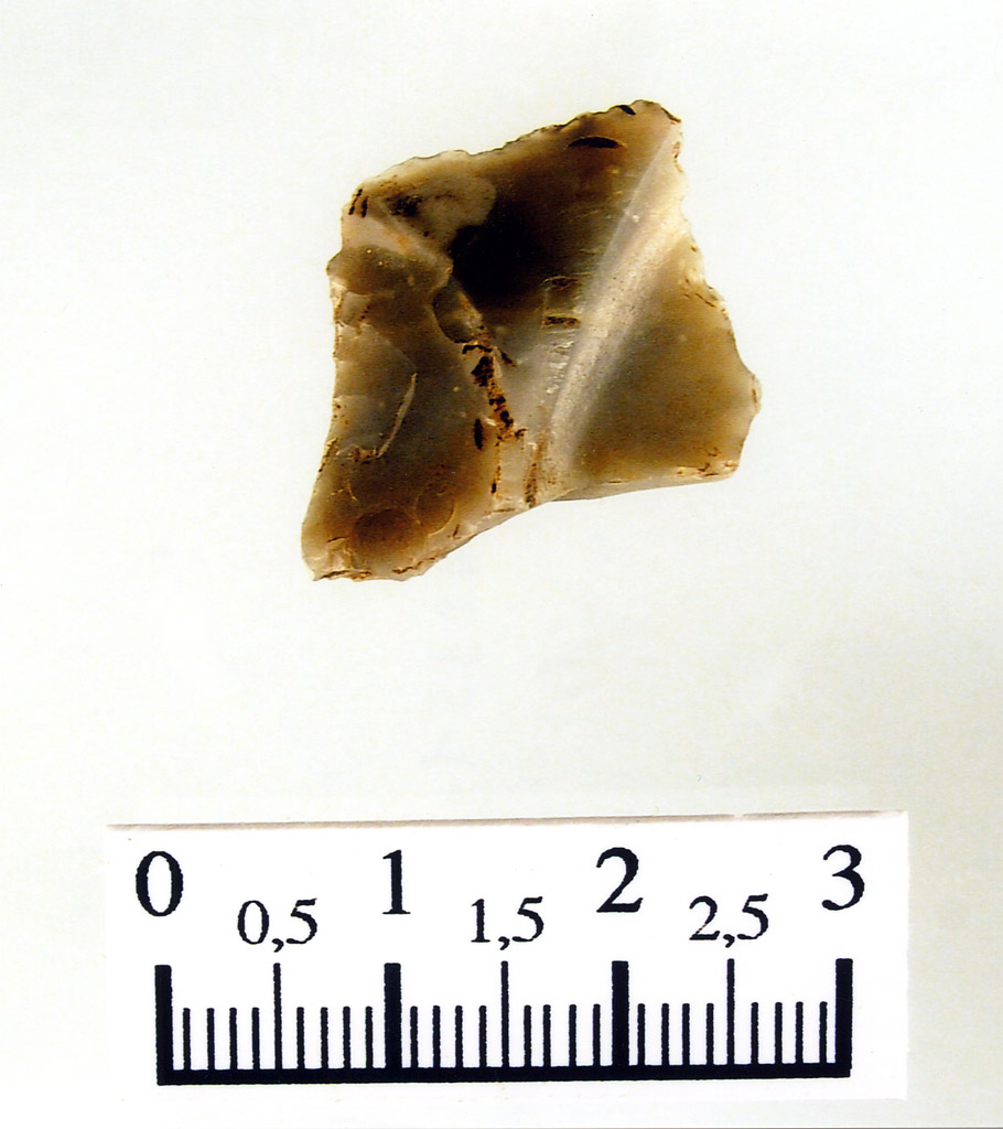 raschiatoio laterale - fase Rendina II (neolitico antico)