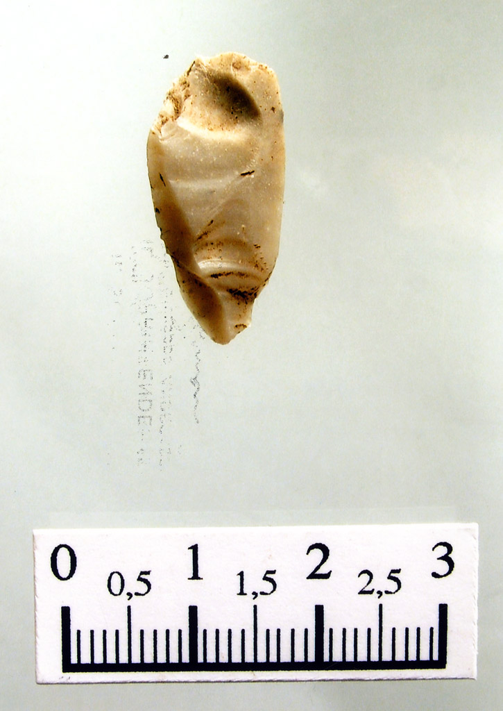 raschiatoio inframarginale - fase Rendina II (neolitico antico)
