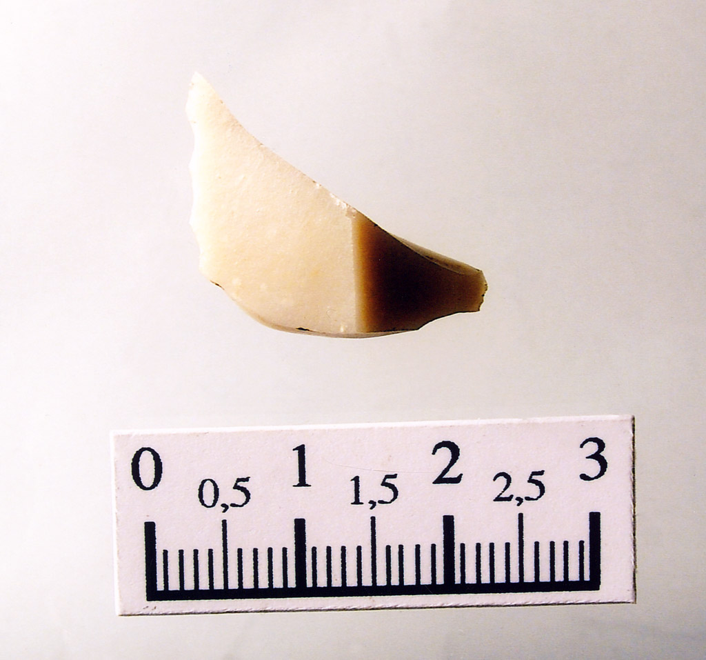 bulino su ritocco a stacco trasversale - fase Rendina II (neolitico antico)