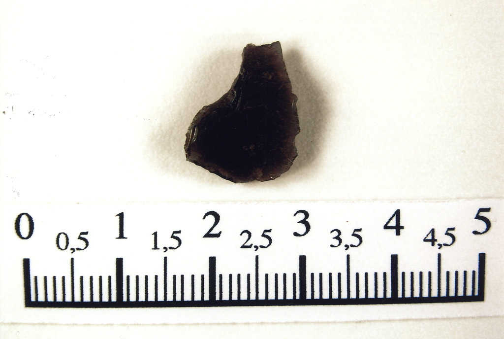 pezzo scagliato a bordo assottigliato - fase Rendina II (neolitico antico)