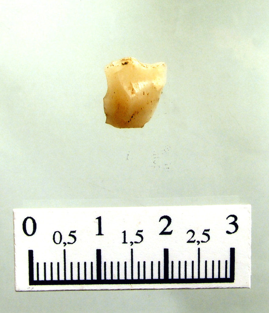 pezzo scagliato - fase Rendina II (neolitico antico)