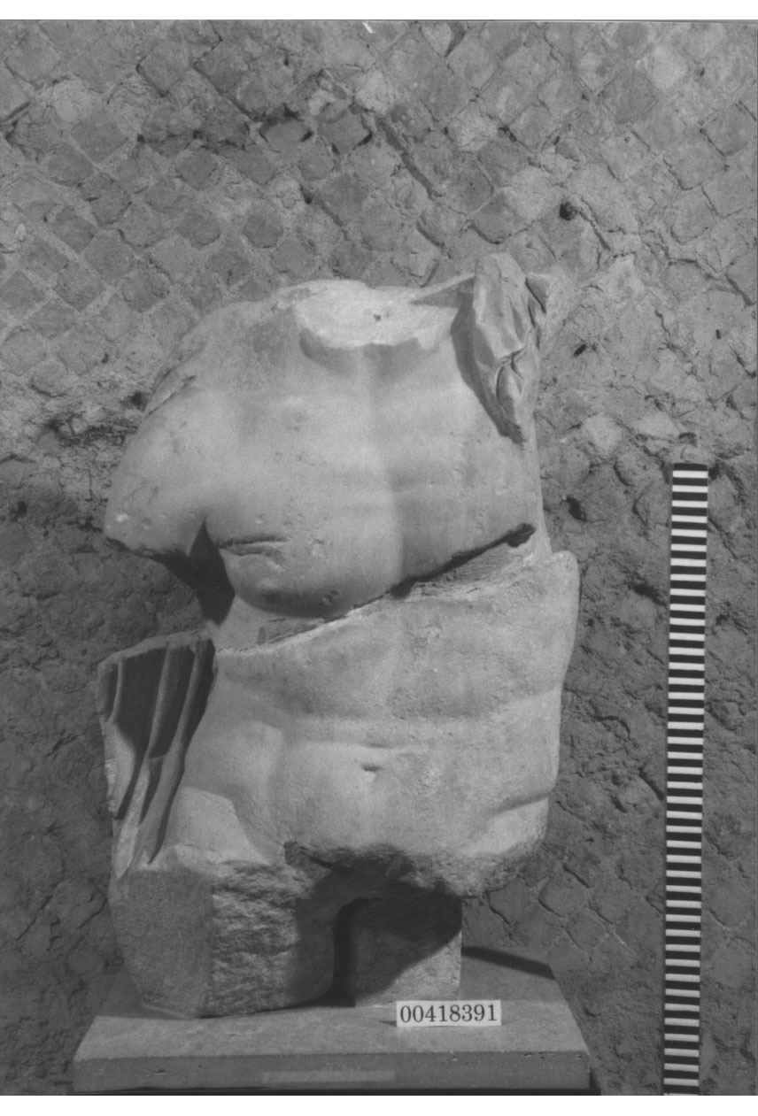 Figura maschile nuda con clamide (Statua) (Età augustea)
